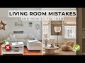 10 Living Room Interior Design Mistakes & How To Fix Them