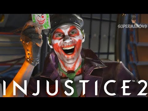 NEW EPIC JOKER VS THE WORST CONNECTION SUPERMAN - Injustice 2 "The Joker" Epic Gear Gameplay Video