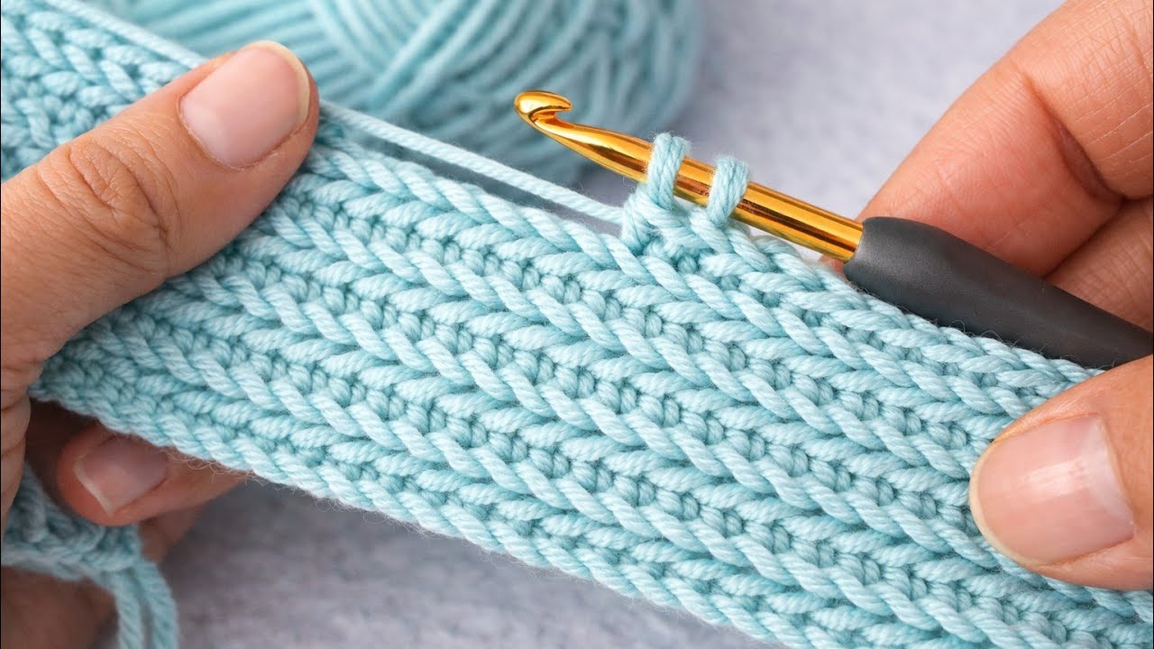 Bu Örgü Modeli Her Şey Değiştirir | Beautiful Raised Crochet Pattern