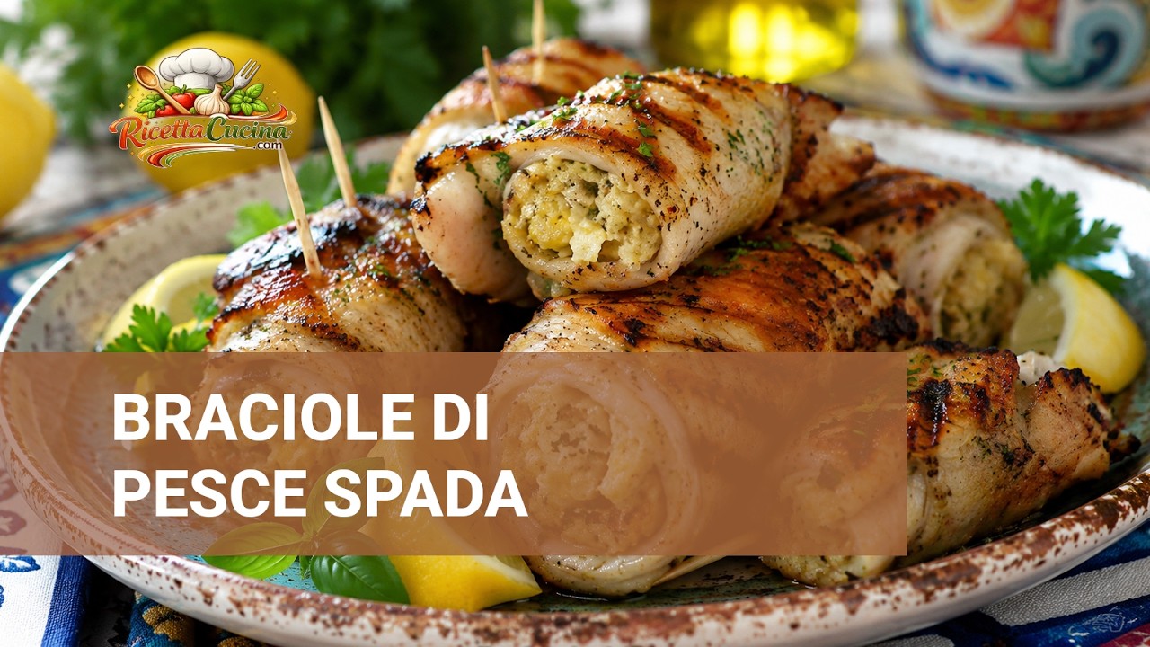 Anteprima video di Braciole di Pesce Spada alla Siciliana