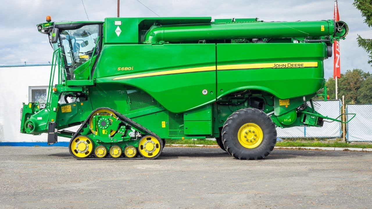 John Deere S 680 i - 1781/2705 h - 2014 - 9.15 m - Németországból