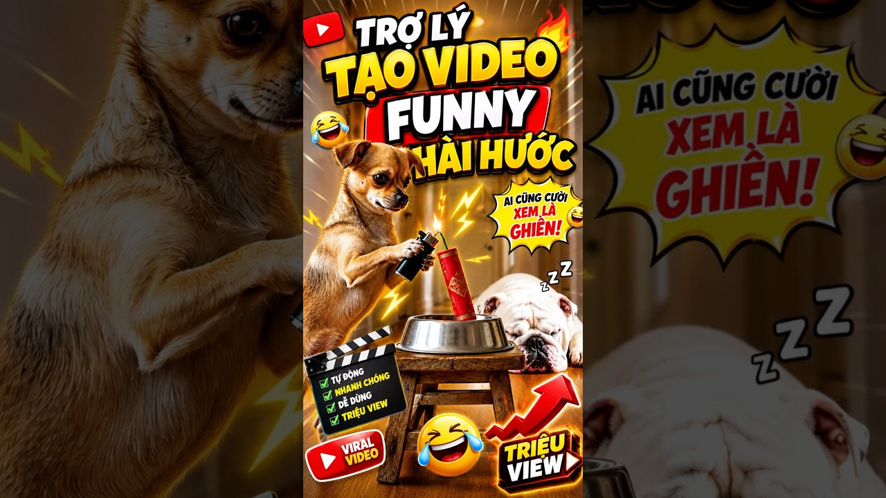 Trợ Lý Tạo Video Funny Hài Hước