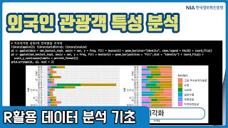 R 데이터분석 기초 강의 11-3 - 외국인 관광객 특성에 따른 관계 분석 실습