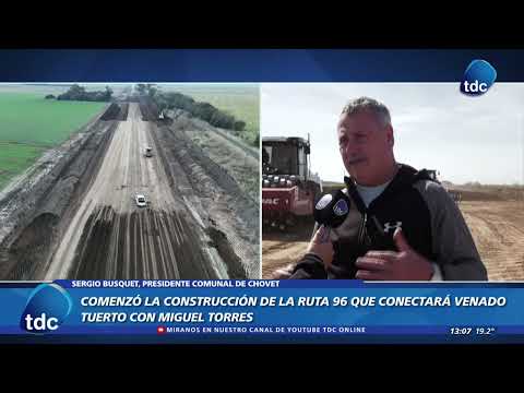 SANTA FE | COMENZÓ LA CONSTRUCCIÓN DE LA RUTA 96 QUE CONECTARÁ VENADO TUERTO CON MIGUEL TORRES