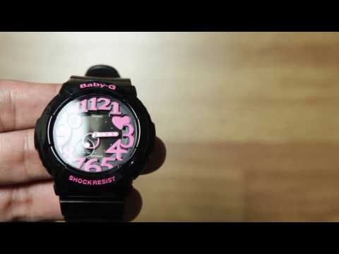 Casio Baby-G BGA-130-1B *Black Pink Analog
