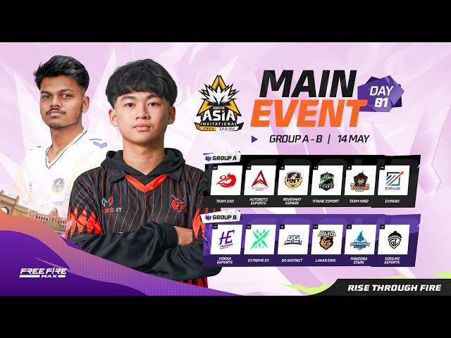 [EN] FFMAI 2026 Spring | Main Event Day 1 | Group A - B