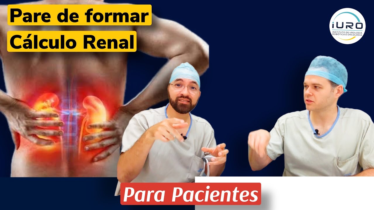 Chega de pedra nos rins. Dicas valiosas para quem quer tratar de forma correta. Urologistas explicam