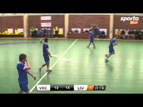 SportoTv.lt: Rankinis Vilniaus VHC "Šviesa" - Šiaulių "Saulė-Liumenas" 2013-05-05