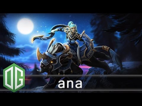 OG.Ana Luna Gameplay - Unranked Match - OG Dota 2.