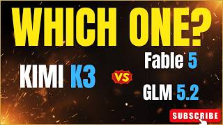Kimi K3 vs Fable 5 vs GLM 5.2 - An Unforgettable Showdown