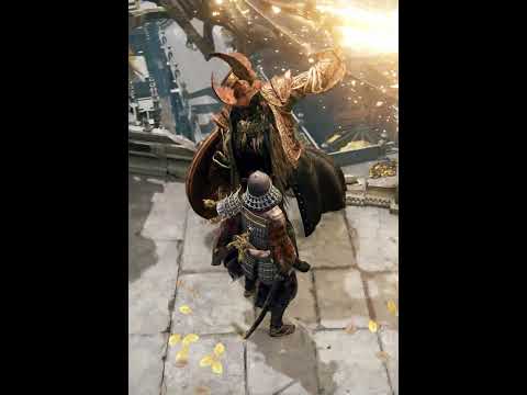 Hardest parriable Crucible Knight Attack  #eldenring