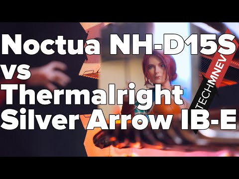 Легендарные башни X2 Noctua NH-D15S vs Thermalright Silver Arrow IB-E и core i7 8700k 5.0Ghz