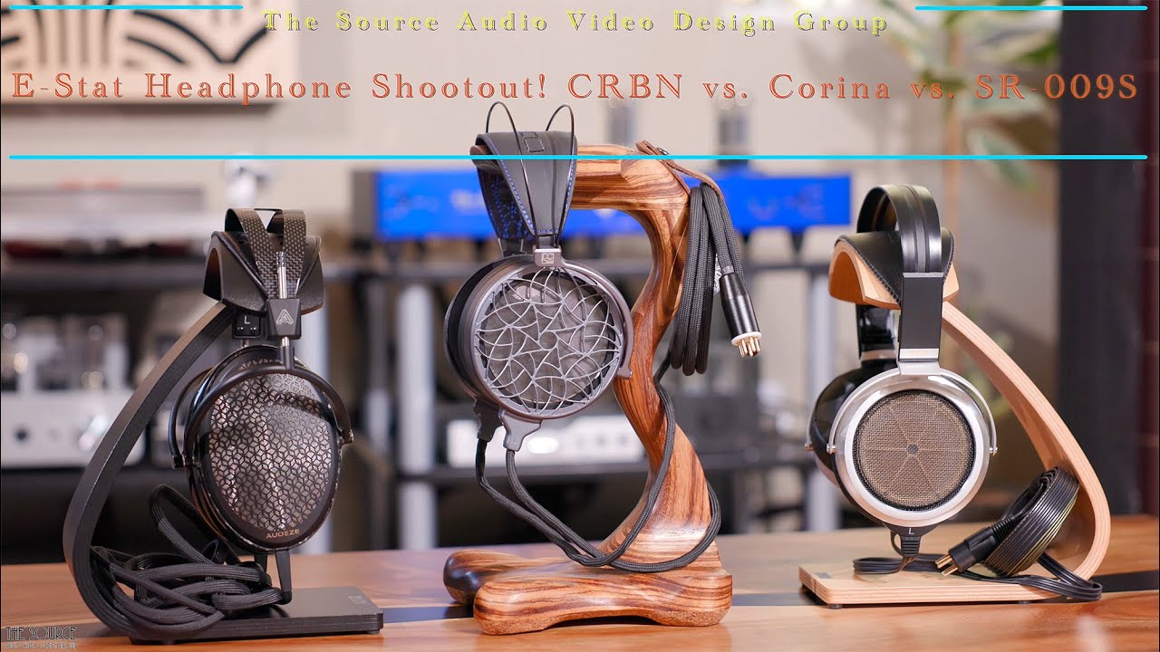 Electrostatic Headphone Shootout: Audeze CRBN vs. DCA Corina vs. STAX SR 009S. Which headphone wins?