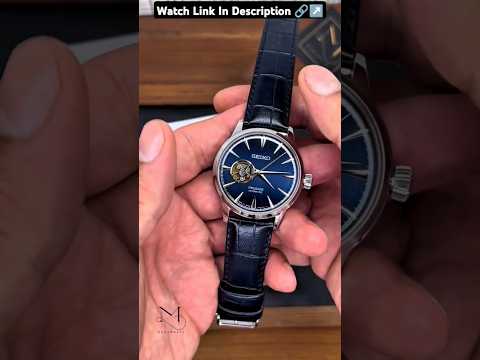 Seiko Presage Automatic Blue Moon Open Heart Luxury Men's Watch #luxurywatchesformen #seikopresage