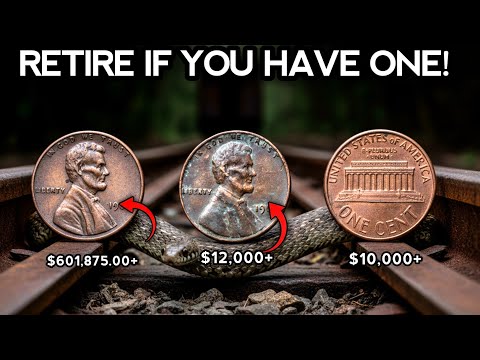 Top 5 Ultra Rare Lincoln Pennies Worth $601,875.00: Most Valuable 1969-S Doubled Die, 1984 penny!