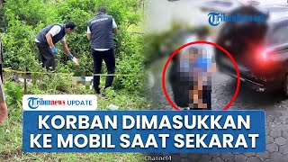 Rekaman CCTV saat Eks Sekjen Pordasi DKI Dibuang Pelaku, Dimasukkan ke Belakang Mobil