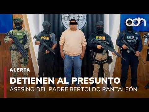 🚨¡Última Hora! Detienen a Miguel Angel "N", presunto asesino del padre Bertoldo