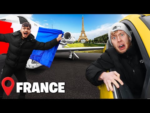 DRIVING vs FLYING Race To France