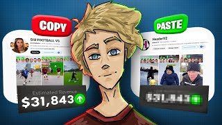 I Copied a Youtube Channel That Makes $30,000/Mo (Realistic Results)