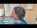 How To Do FINGER COILS In 5 Minutes