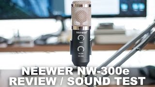 Video thumbnail for Neewer NW-300e Microphone Review / Sound Test by Podcastage