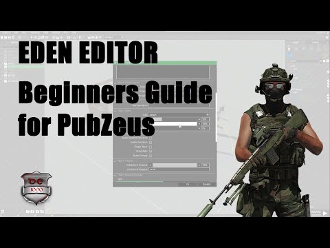 Arma 3: Eden Editor, Beginner Tutorial - Basics and Introduction