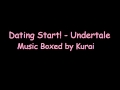 Dating Start Music Box Undertale