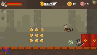 Combat Raccoon - skakutanje naoružanog rakuna - gameplay