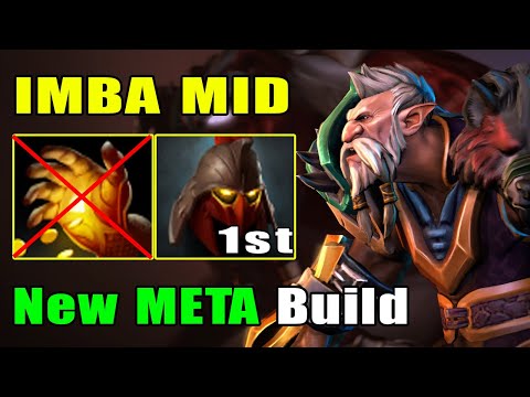 [Lone Druid] MidLane WTF New Meta First Item Helm Of Dominator Ez Stick Push (FullGame Dota2 7.22G)