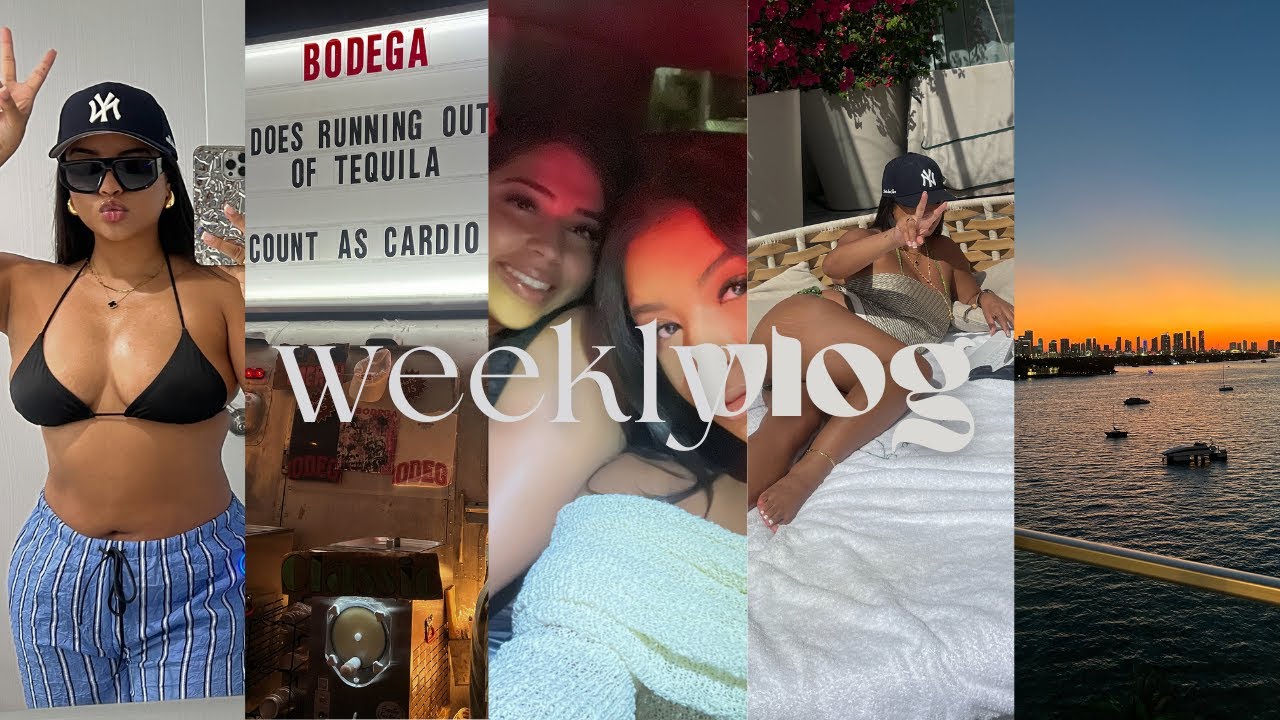 WEEKLY VLOG | MIAMI BIRTHDAY TRIP, VACAY PREP, HAULS + PR, BIRTHDAY GIFTS, + LIVING LIFE!