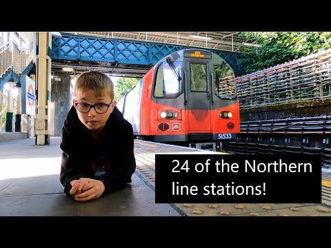 All 51 Northern line stations! (Part 1)