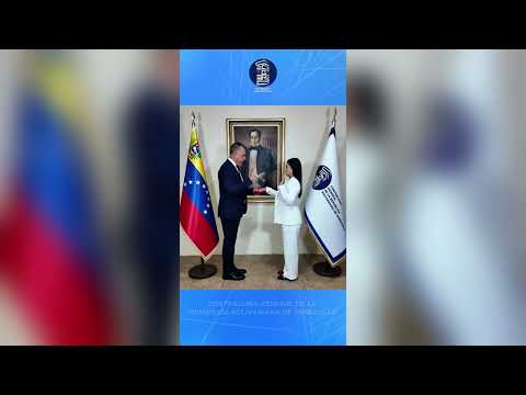 Juramentación de la contralora del municipio Jáuregui del estado Táchira