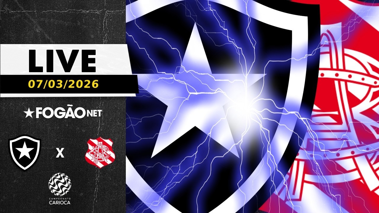 LIVE | Pré-jogo de Botafogo x Bangu pela final da Taça Rio 2026