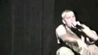 Eminem Spits a Freestyle During Concert in New York