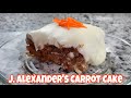 J. ALEXANDER'S CARROT CAKE RECIPE - 02 - COOKING WITH ME