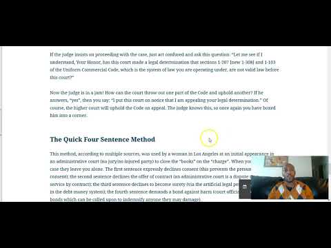 HOW THE UCC APPLIES IN COURT