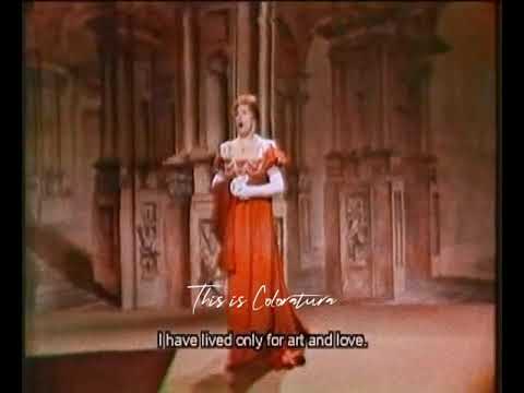 Tosca: Vissi d'arte - Renata Tebaldi  - 1961 (HD)