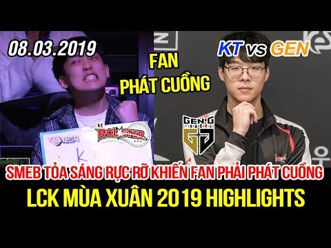 [LCK 2019] KT vs GEN Game 2 Highlights | Bdd Yasuo, Smeb Jayce tỏa sáng khiến fan phát cuồng