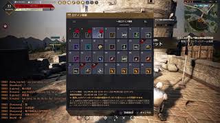 [PS4] [黒い砂漠] 垂れ流し止まってる時寝落ちしてます