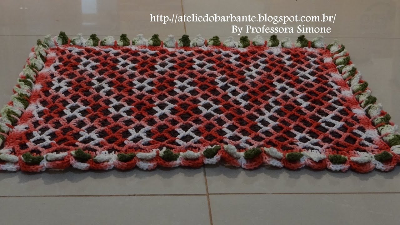 Step by step Baroque Double-Sided Rug