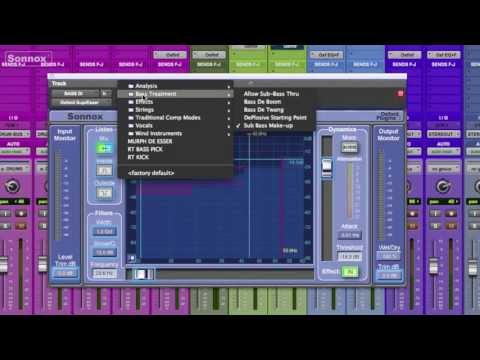 Sonnox Quick Tips #25 - Giving body and punch to bass guitars