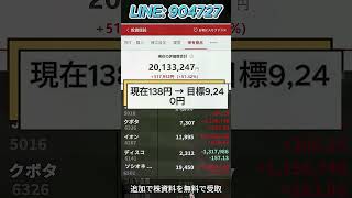 #株式投資#投資初心者#資産運用#日本市場#株の勉強#株式入門#投資生活#高配当株#成長株#注目銘柄#有望株#長期投資