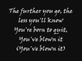 The Used - Born To Quit [Lyrics]