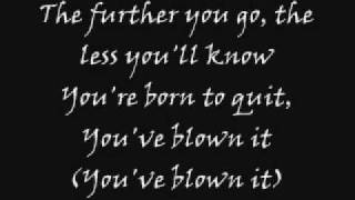 The Used - Born To Quit [Lyrics]