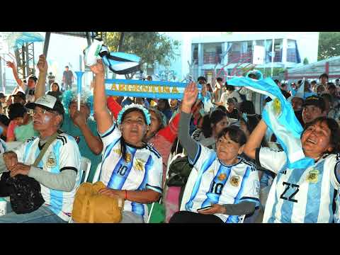 El Municipio invita a alentar a la Selección en el Fan Fest de Alto Comedero
