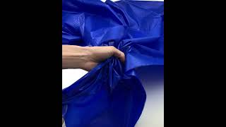 30124 Ткань плащовая MONCLER цвет Cobalto, плотность 50 гр/м2, ширина 150 см на YouTube