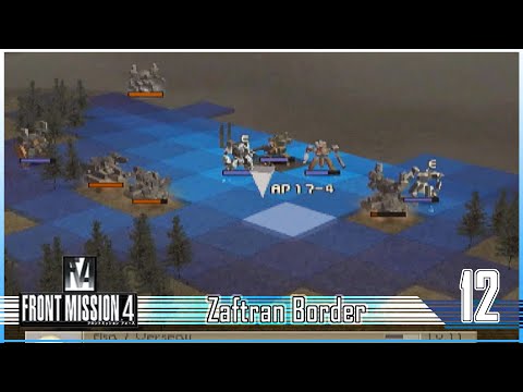 12// Entering Republic of Zaftra - Durandal Mission - (PS2) FRONT MISSION 4 Playthrough