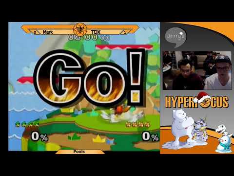 Hyperfocus January - MarkT (Fox) Vs. TDX (Luigi) Melee Pools