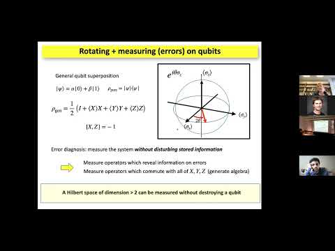 Jonathan Home: Autonomous quantum error correction of a grid state qubit