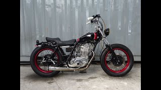 ☆お得な新規車検2年付 YAMAHA SR400 チョッパースタイル ハイステップ ナイトロヘッズ フルカスタム 全国配送可 YouTubeにて動画見れます